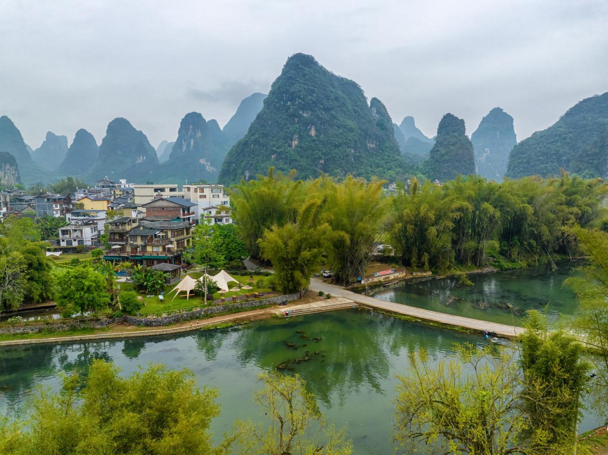 Moondance Boutique Resort Yangshuo Eksteriør bilde